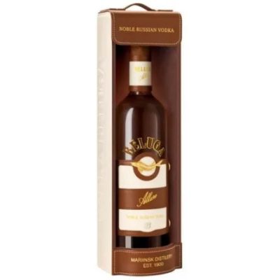 Beluga Allure vodka bőrtokban 0,7L
