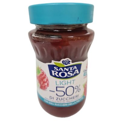 Santa Rosa light lekvár málna 350g