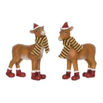 Szarvas csizmában poly 10x3x11cm