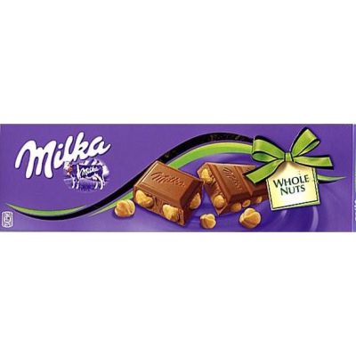 Milka whole nuts 250g