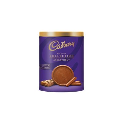 Cadbury keksz válogatás fém doboz 276g