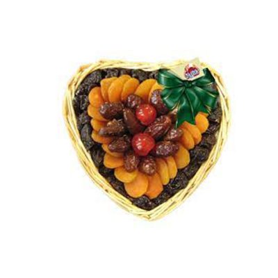 Kalifa gyümölcskosár mini szív 360g