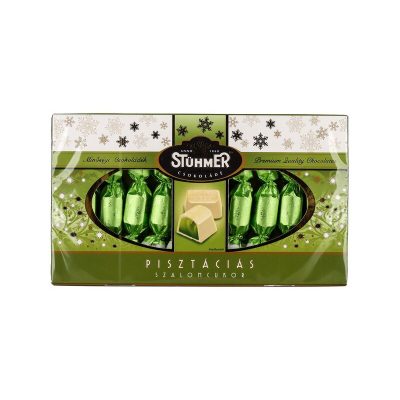 Stühmer szalon pisztáciás fehér csokoládés 225g