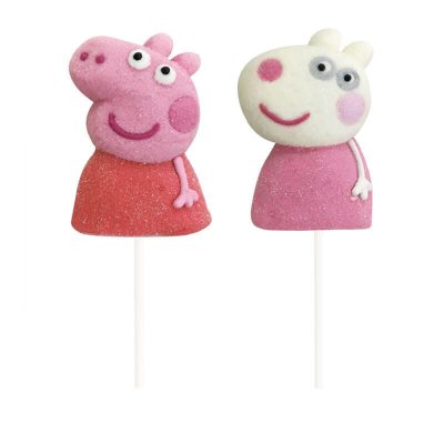 Marshmallow lollipop peppa pig 45g