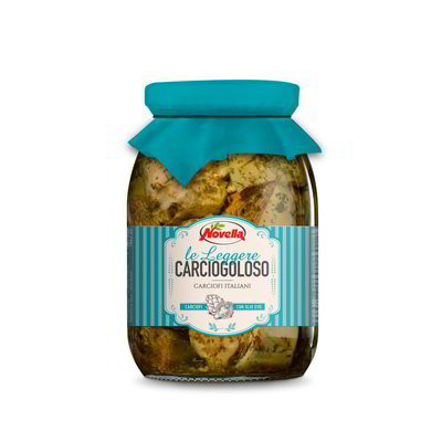 Novella fűszerezett articsóka 980/600g