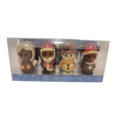 Karácsonyi figurák tejcsokoládé 120g