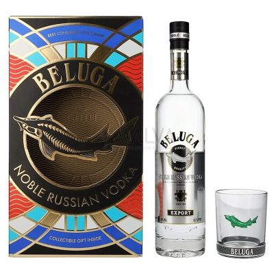 Beluga Noble Vodka 0,7L+ pohár