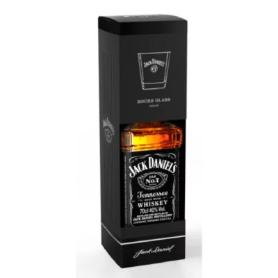Jack Daniels whiskey 0,7L + pohár