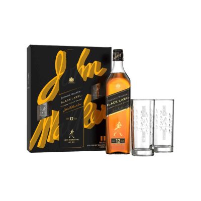 Johnie Walker Black Label 0,7L dd+pohár