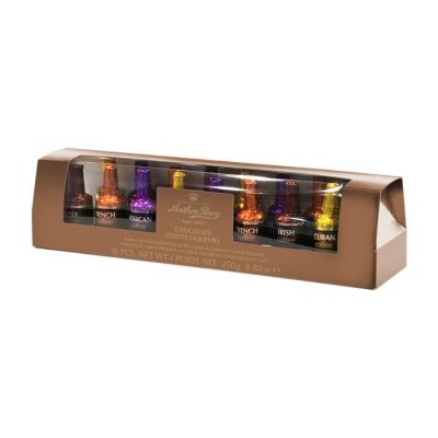 Anthon berg étcsokoládé alkohollal és kávés töltelékkel (33%) 250g 16 darab