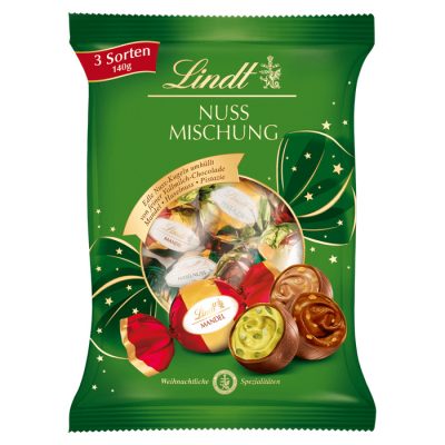 Lindt tejcsokoládé válogatás 140g