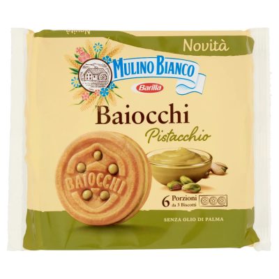 Mulino Bianco keksz pisztáciás 168gr