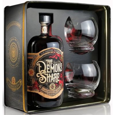 The demons 12 év rum+2pohár 0,7l