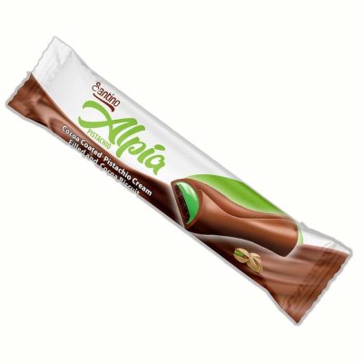 Alpia pisztáciás krémmel töltött csoki 42g