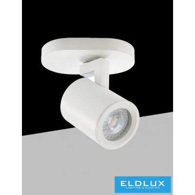 UNIVERSO Spot lámpatest 1xGU10 Max.35w IP20 125x70x110mm Fehér