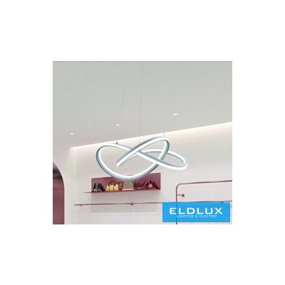 UNIVERSO Függeszték LED 60w 4800lm CCT.kap ∅500mm IP20 fehér