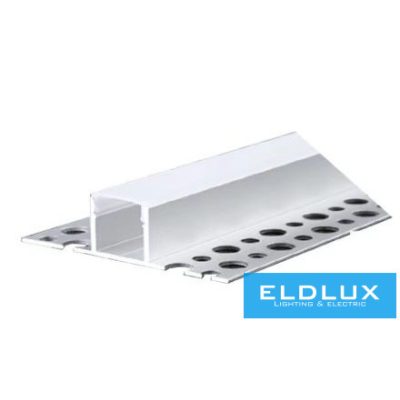 ELDLUX Alumínium profil+fedlap 2000x55x13mm