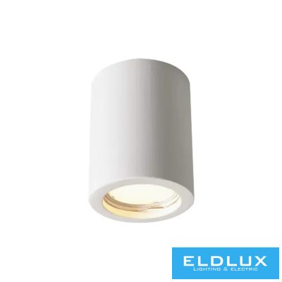 UNIVERSO Gipsz mennyezeti lámpa 1xGU10 Max.35w D70x90mm IP20 fehér