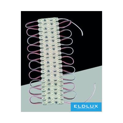 UNIVERSO LED modul 3xSMD-2835 DC:12V 1.2w 140lm 4000k 60x10mm 20db/csomag