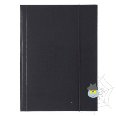 Gumis mappa ESSELTE Economy fekete