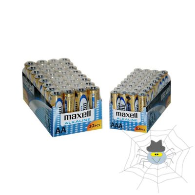 Elem ceruza MAXELL (AA, LR06) 32db-os gyűjtődoboz