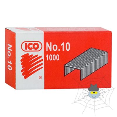 ICO No.10 tűzőkapocs - 1000 db/doboz