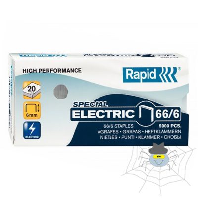 RAPID 66/6 tűzőkapocs - 5000 db/doboz