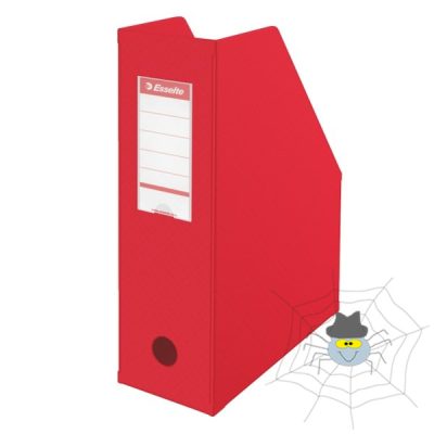 Irattartó papucs ESSELTE összehajtható 100 mm piros