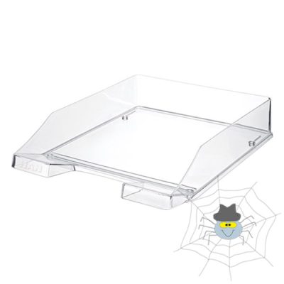 Irattartó tálca átlátszó - víztiszta