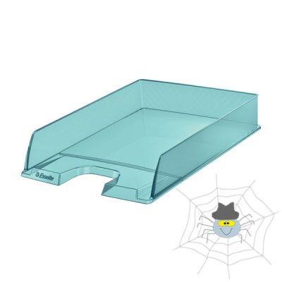 Irattartó tálca ESSELTE Colour'Ice áttetsző kék