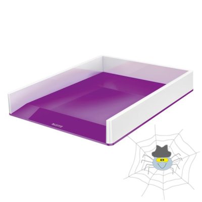 Irattartó tálca LEITZ Wow fehér/lila