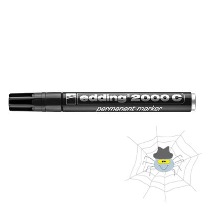 Alkoholos marker EDDING 2000 fekete