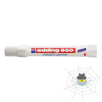 Alkoholos marker EDDING 950 fehér 10mm