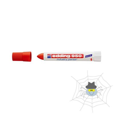 Alkoholos marker EDDING 950 piros 10mm