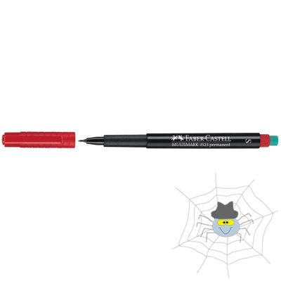 Alkoholos marker FABER-CASTELL S 0,4 mm piros