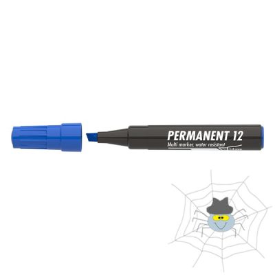 Alkoholos marker ICO Permanent 12 kék