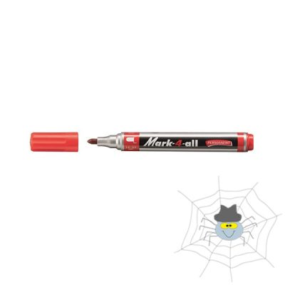 Alkoholos marker STABILO Mark-4 All piros