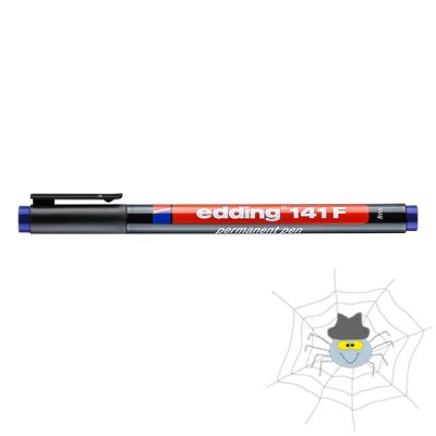 EDDING 141F 0,6 mm permanent marker - kék