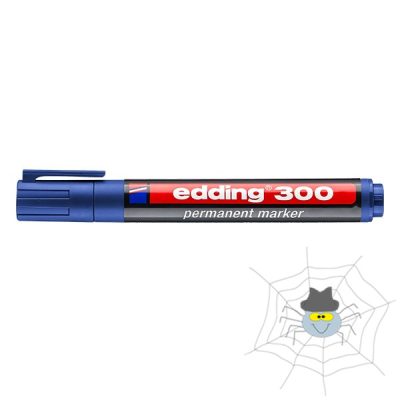 EDDING 300 1,5 - 3 mm kerek hegyű permanent marker - kék
