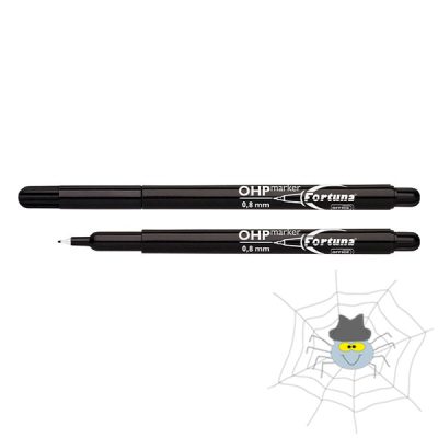 FORTUNA OHP alkoholos marker - F - fekete