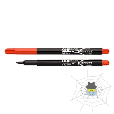 FORTUNA OHP M 1 - 1,5 mm permanent marker - piros