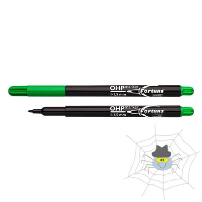FORTUNA OHP M 1 - 1,5 mm permanent marker - zöld