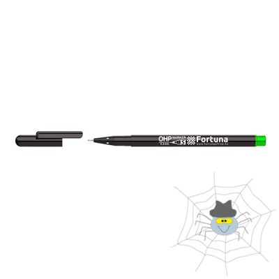 FORTUNA OHP permanent marker - S típus - zöld