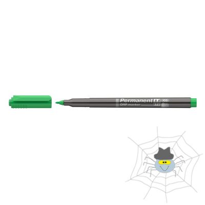 ICO OHP M 1 - 1,5 mm permanent marker - zöld