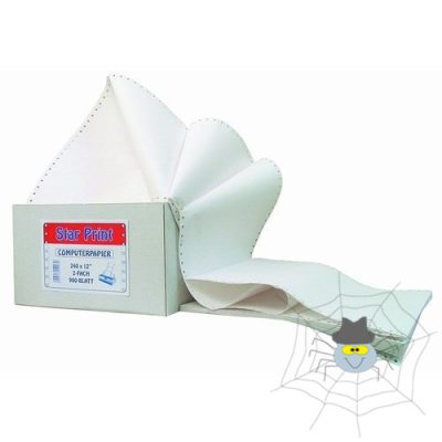 Star Print lapsorszámozott leporelló 240 mm/3 példány 12" - 600 garnitúra/doboz