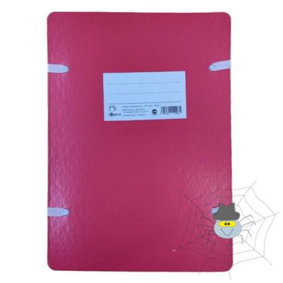 Irományfedél szalagos CLARISSA 1050 gr piros