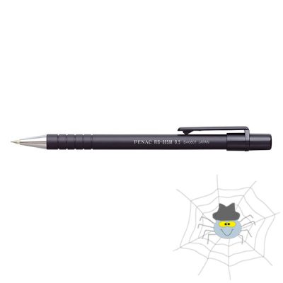 Nyomósirón PENAC RB-085M 0,5mm fekete