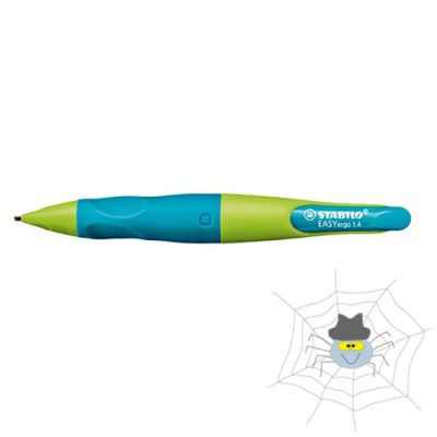 Nyomósiron STABILO EasyErgo Start jobbkezes 1,4mm neonzöld-kék