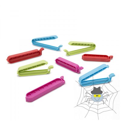 Zacskózáró csipesz - 10 db/csomag