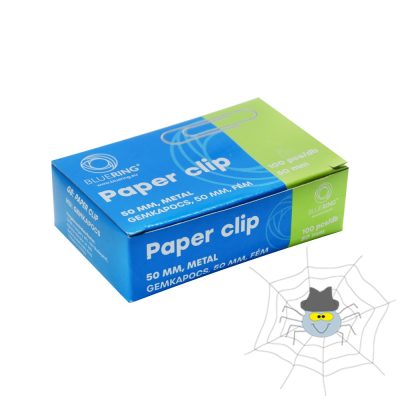 Bluering® 50mm gemkapocs - 100 db/doboz